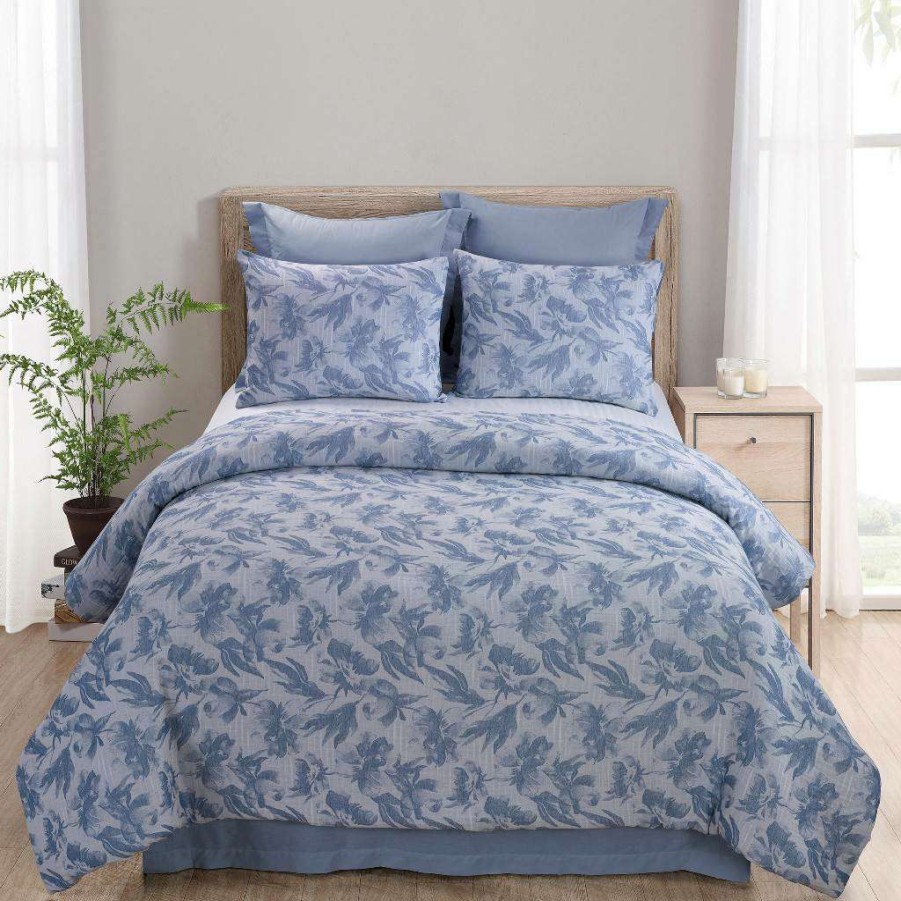 Bedding * Popular Your Life Style Queen Comforter Set, Almaria (Soft Blue) By Donna Sharp American Heritage Textiles Y00430