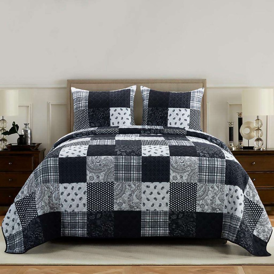 Bedding * Typical Style Donna Sharp Queen Set, London American Heritage Textiles Y20066