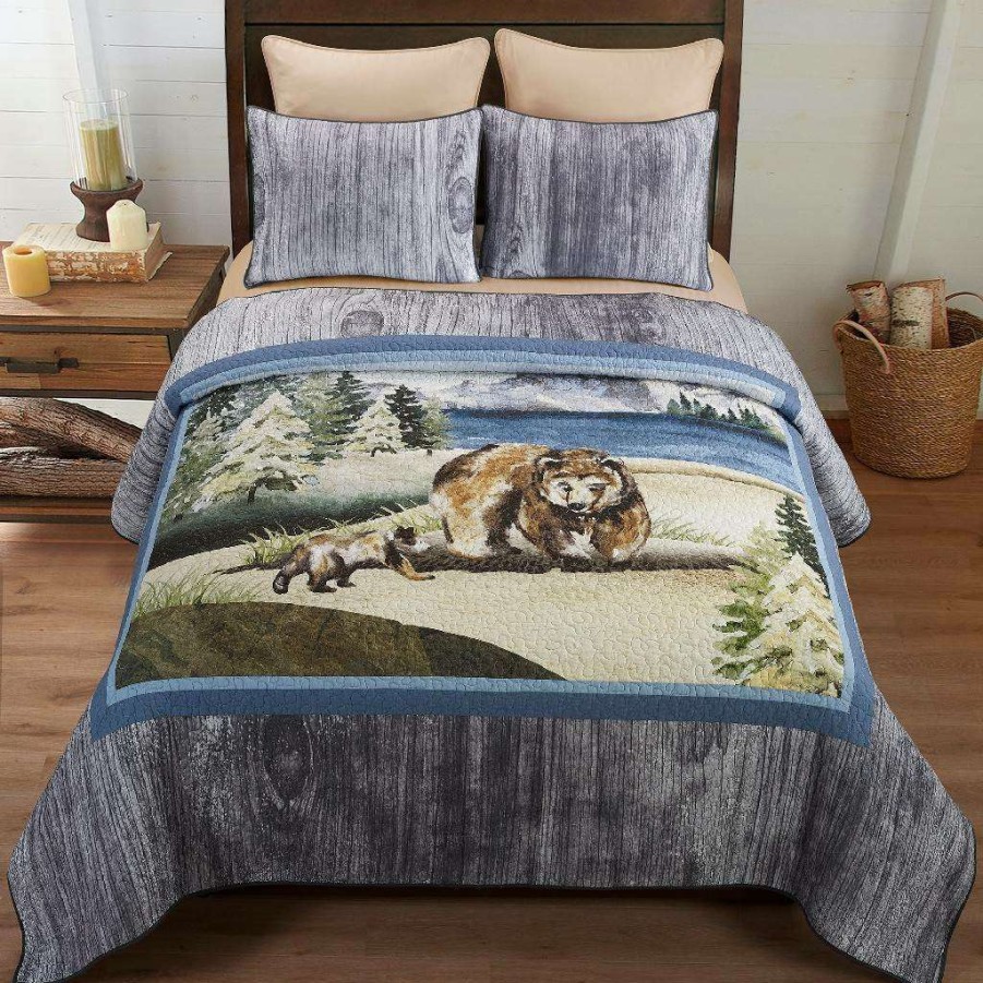 Bedding * Tendy Style Donna Sharp Queen Set, Montana Morning American Heritage Textiles 60036