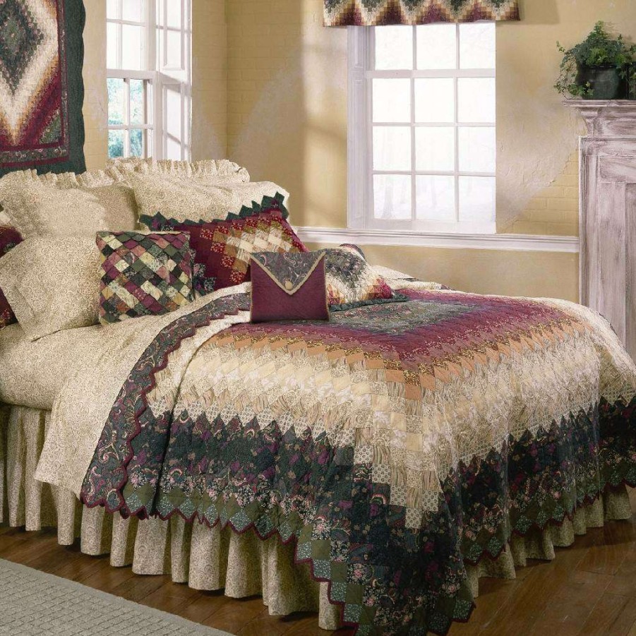 Bedding * Top Sell Donna Sharp Full/Queen Quilt, Spice Trip (M) American Heritage Textiles 52526