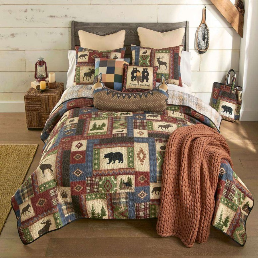 Bedding * Tendy Style Forest Grove Twin 2 Pc Quilt Set American Heritage Textile Y20464