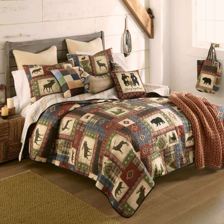 Bedding * Tendy Style Forest Grove Twin 2 Pc Quilt Set American Heritage Textile Y20464