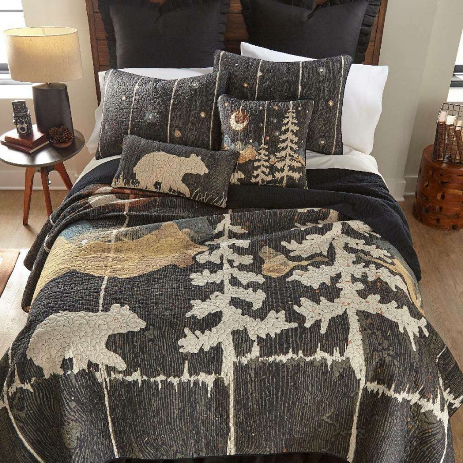 Bedding * Free Delivery Donna Sharp Moonlit Bear King Cotton Quilt American Heritage Textiles 61107