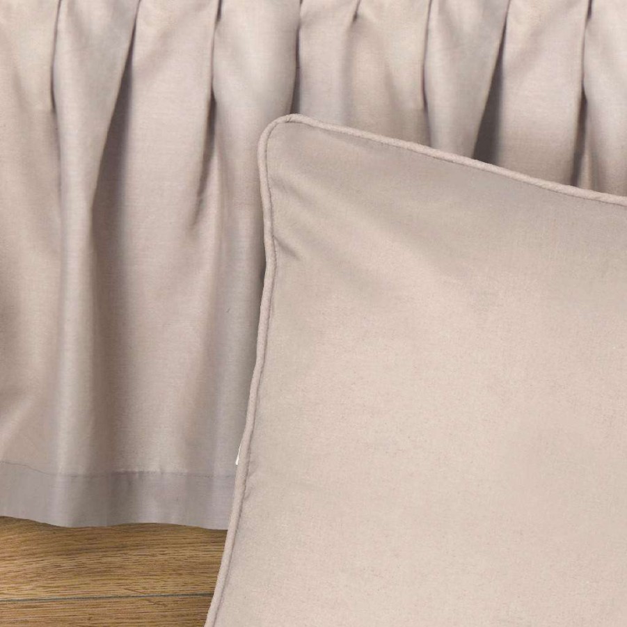 Bedding * Clearance Donna Sharp Queen Bedskirt, Smoky Taupe (G) American Heritage Textiles 83886