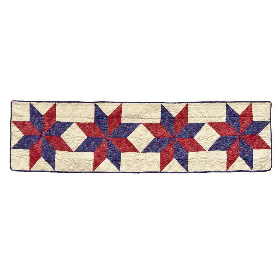 Table Runners * Discounts Donna Sharp Gatlingburg Star Valance/Runner American Heritage Textiles 56329