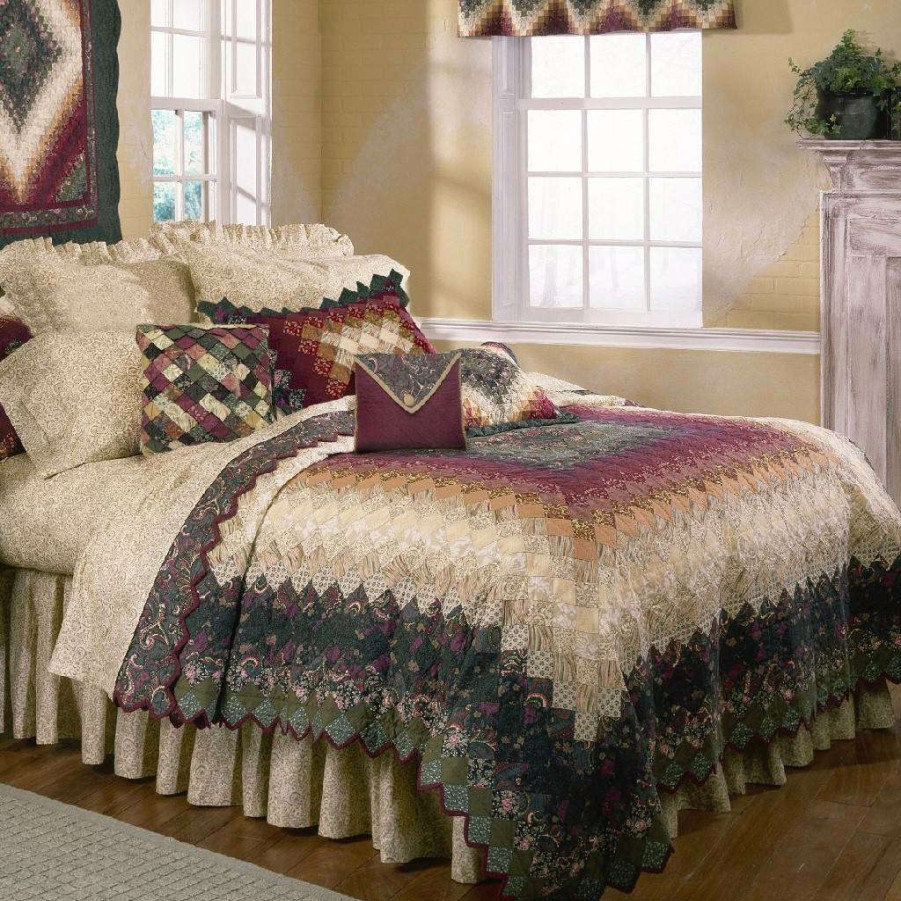 Bedding * Typical Style Donna Sharp King Quilt, Spice Trip (M) American Heritage Textiles 52527