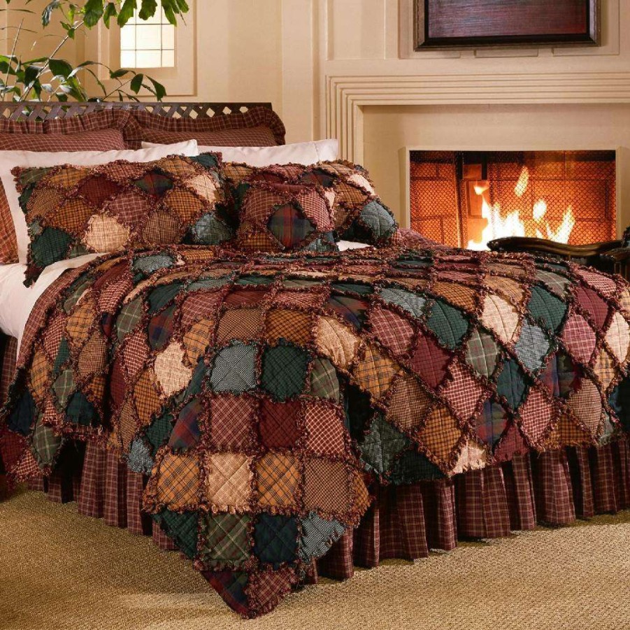 Bedding * Fire Sale Donna Sharp Campfire Full/Queen Cotton Quilt American Heritage Textiles 21706