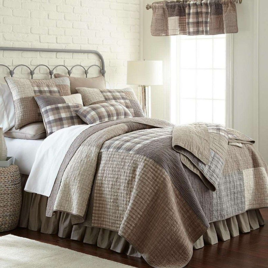 Bedding * Outlet Sale Donna Sharp Smoky Square Full/Queen Cotton Quilt American Heritage Textiles 83826