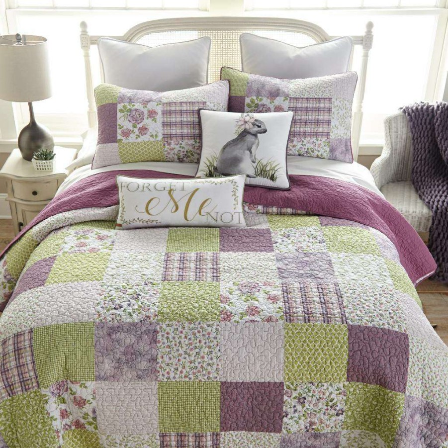 Bedding * Hot Sell Donna Sharp Forget Me Not Standard Sham American Heritage Textiles 85042