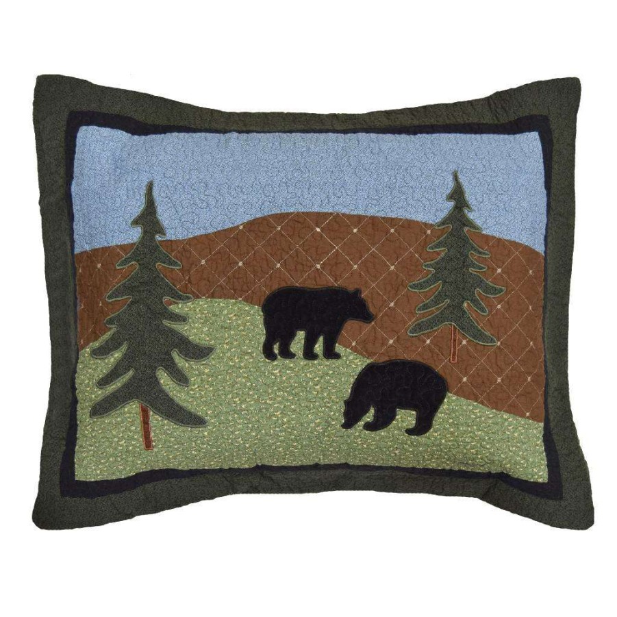 Bedding * Closeout Sale Donna Sharp Sham, Bear Lake American Heritage Textiles 83402