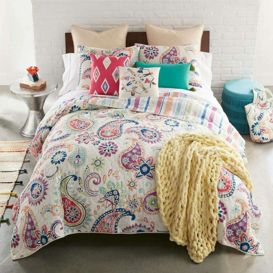 Bedding * Typical Style Cali 2 Pc Twin Quilt Set American Heritage Textile Y20304