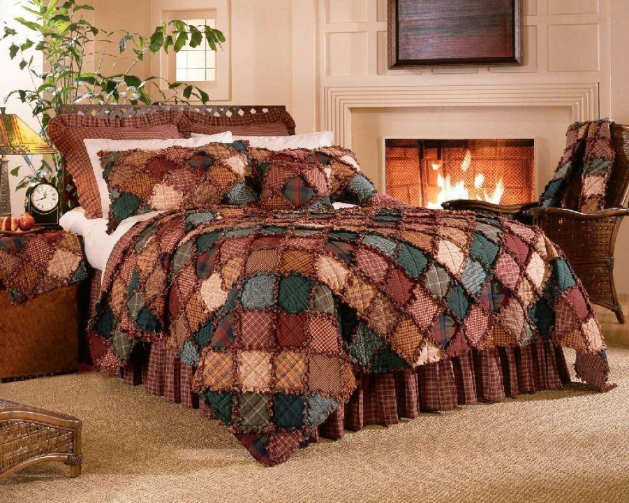 Bedding * Typical Style Donna Sharp Campfire Cotton Throw American Heritage Textiles 21708