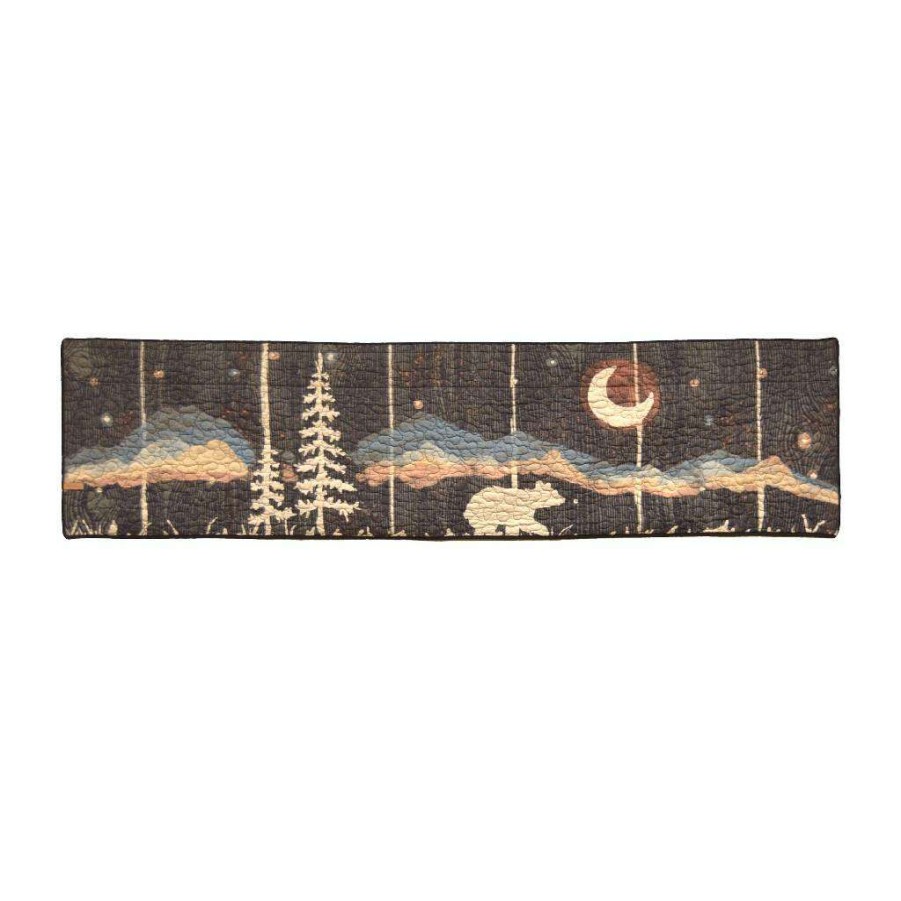 Table Runners * Excellent Quality Donna Sharp Moonlit Bear Valance/Runner American Heritage Textiles 61109