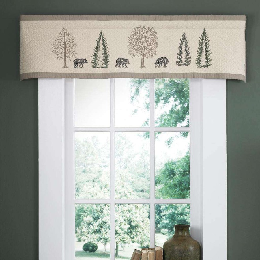 Table Runners * Best Quality Donna Sharp Bear Creek Valance/Runner American Heritage Textiles 95313