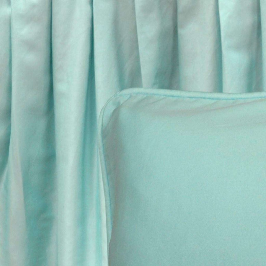 Bedding * Sale Online Donna Sharp Twin Bedskirt, Aqua (G) American Heritage Textiles 53594