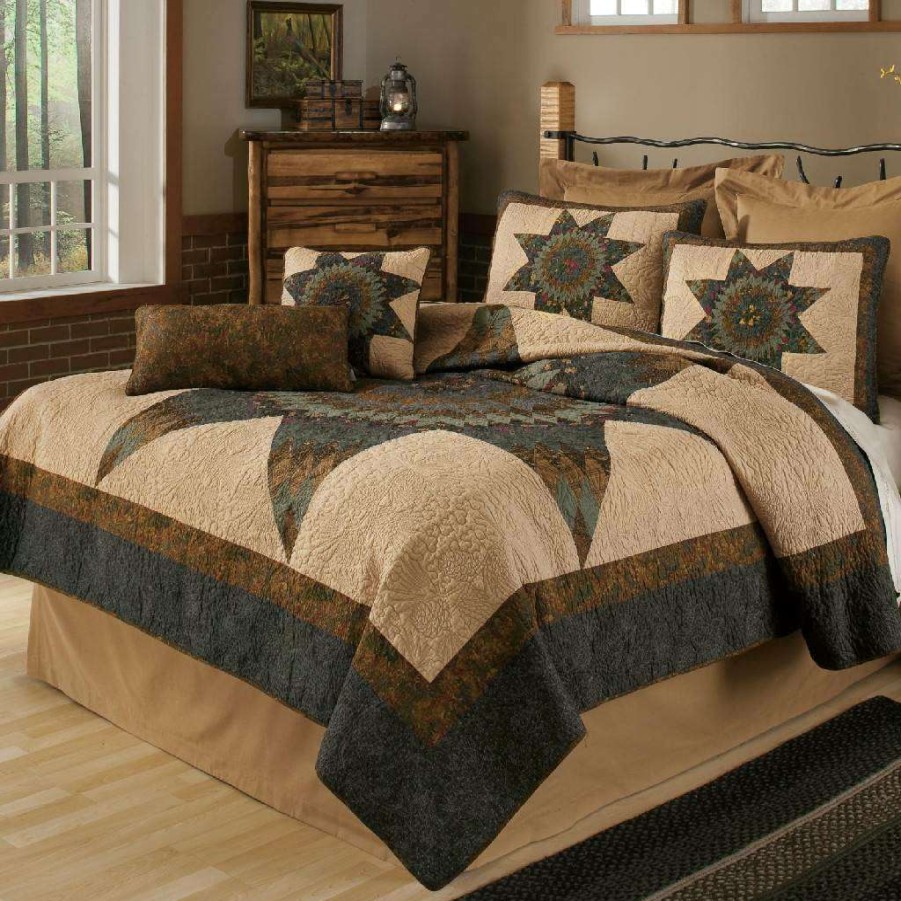 Bedding * Hot Sell Donna Sharp Full/Queen Quilt, Forest Star American Heritage Textiles 50406