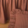 Bedding * Outlet Sale Donna Sharp Campfire Plaid Twin Bedskirt American Heritage Textiles 21740