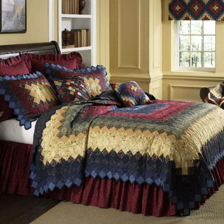 Bedding * Typical Style Donna Sharp Chesapeake Trip King Quilt American Heritage Textiles 72507