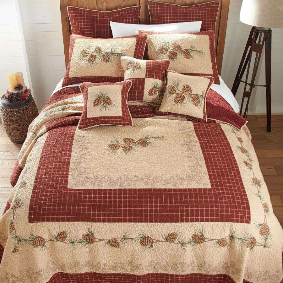 Bedding * Top Sell Donna Sharp Pine Lodge Full/Queen Cotton Quilt American Heritage Textiles 80106