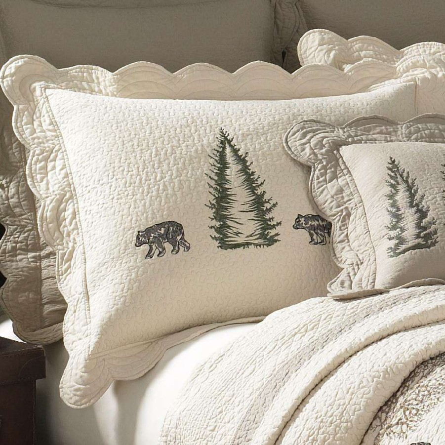 Bedding * Latest Donna Sharp Bear Creek King Sham American Heritage Textiles 95303