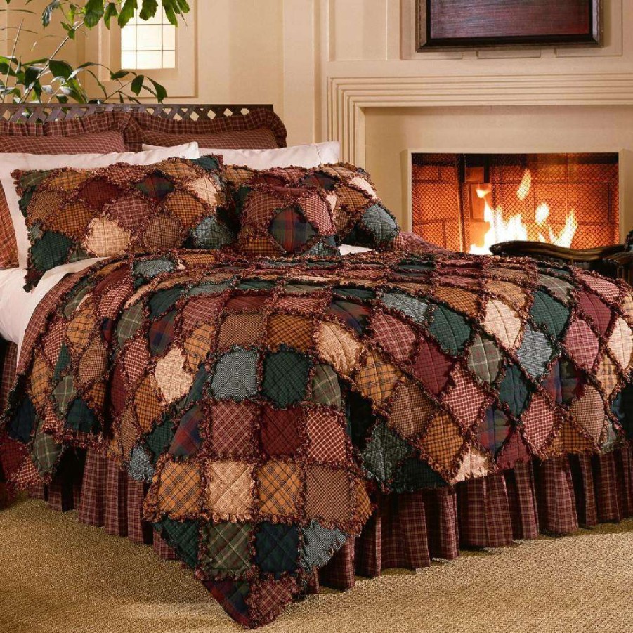 Bedding * Fire Sale Donna Sharp Campfire King Cotton Quilt American Heritage Textiles 21707