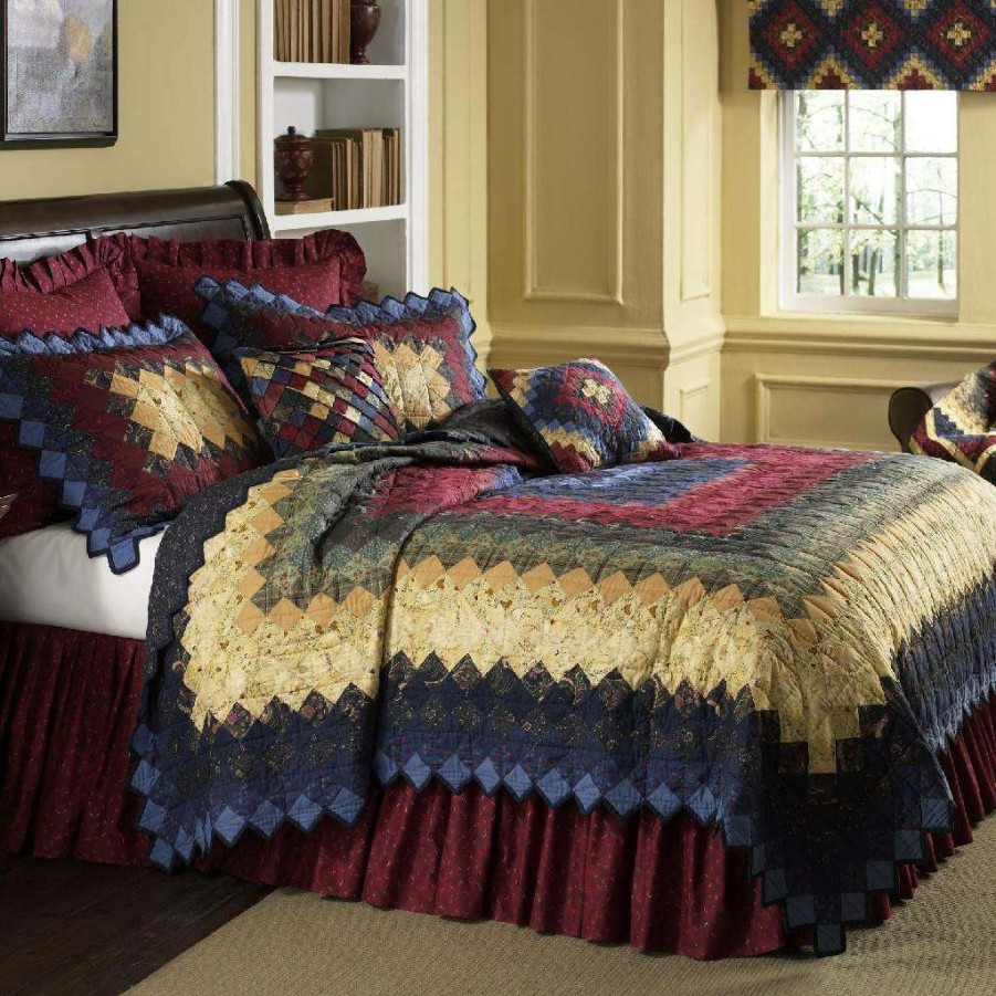 Bedding * Classical Donna Sharp Chesapeake Trip Deluxe King Quilt American Heritage Textiles 72511