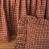 Bedding * Bargain Sale Donna Sharp Campfire Plaid Queen Bedskirt American Heritage Textiles 21760